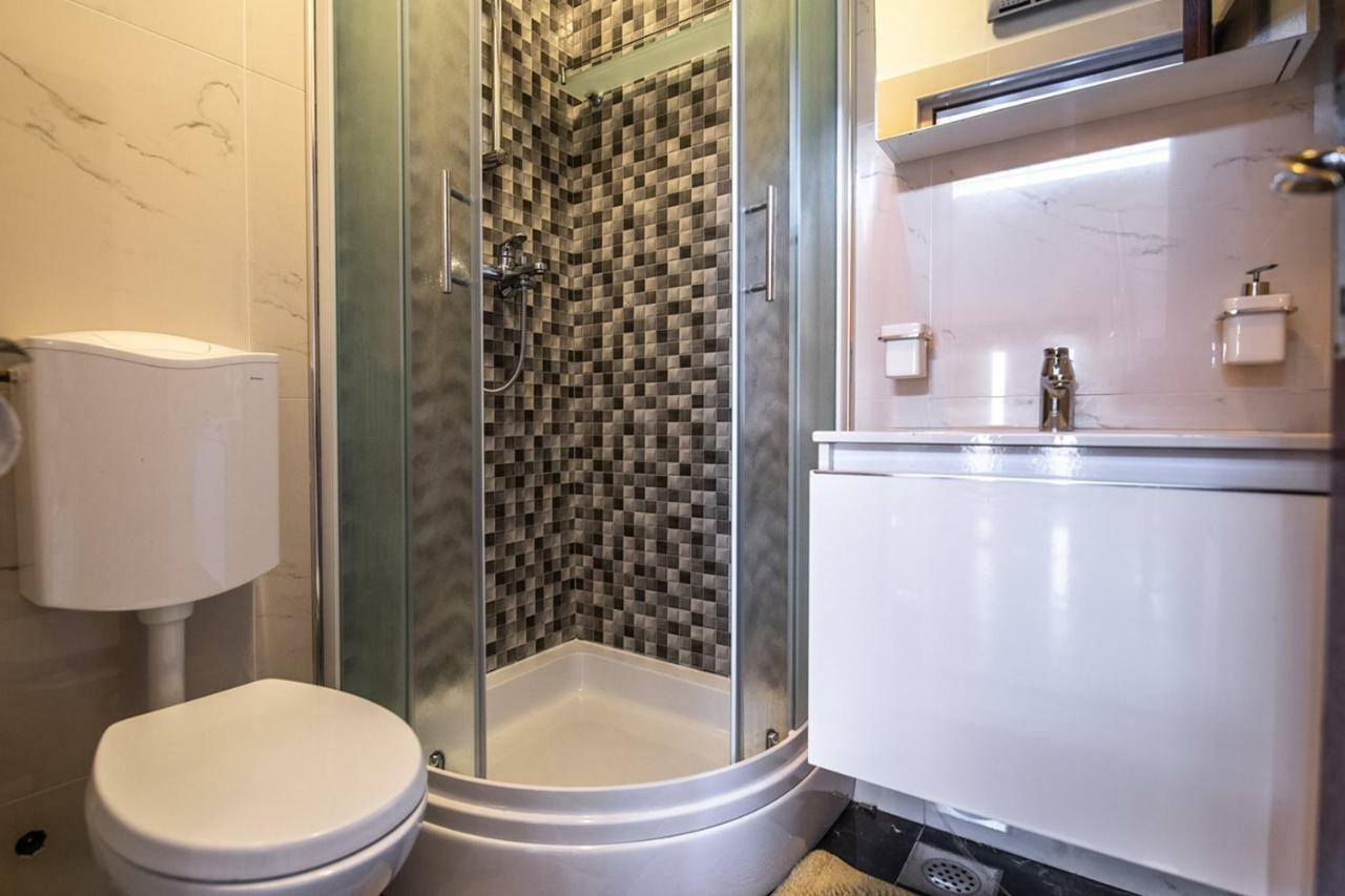 Cave Romane Apartment With Private Pool And Sea View Vinkuran Zewnętrze zdjęcie