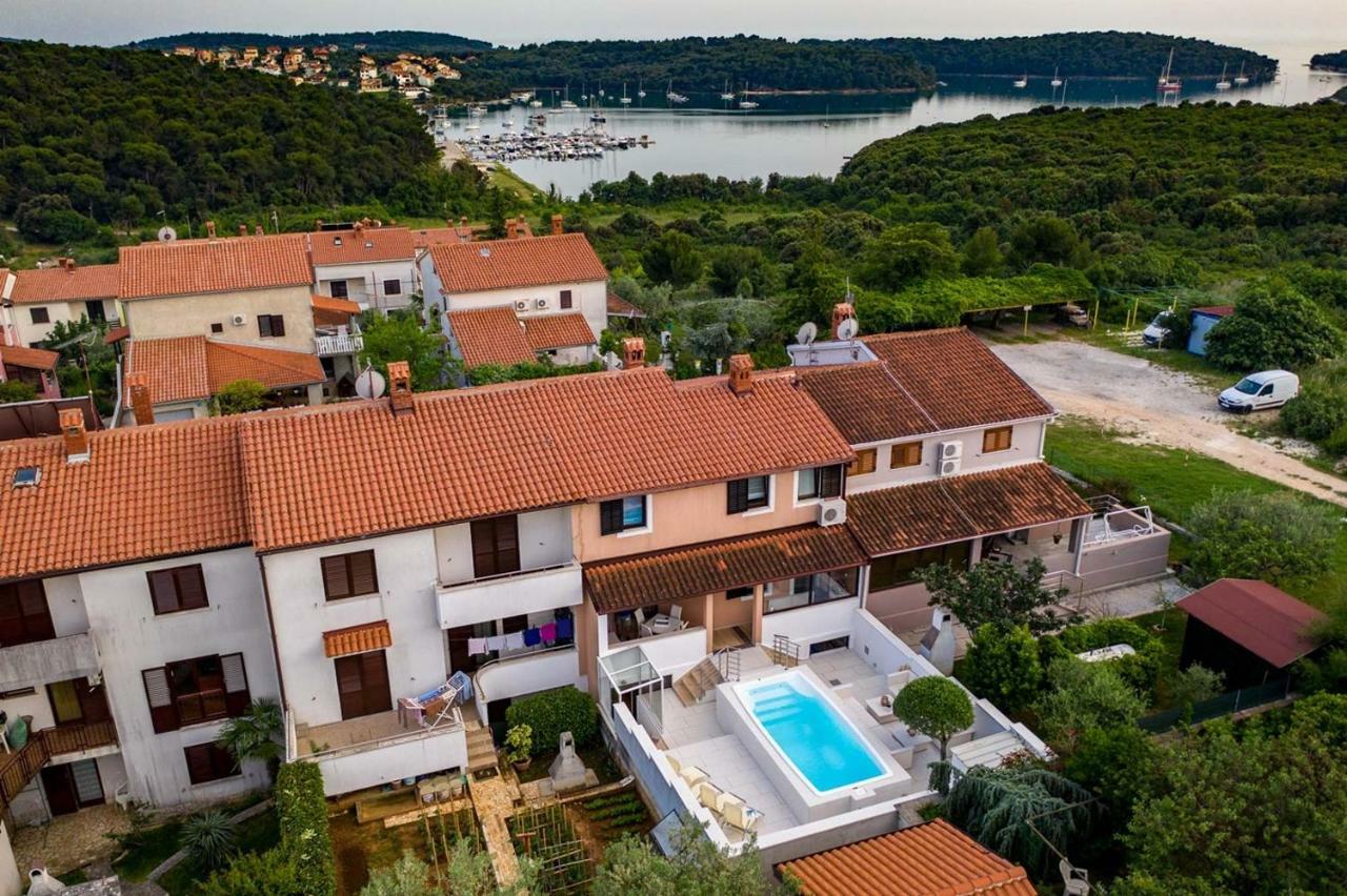 Cave Romane Apartment With Private Pool And Sea View Vinkuran Zewnętrze zdjęcie