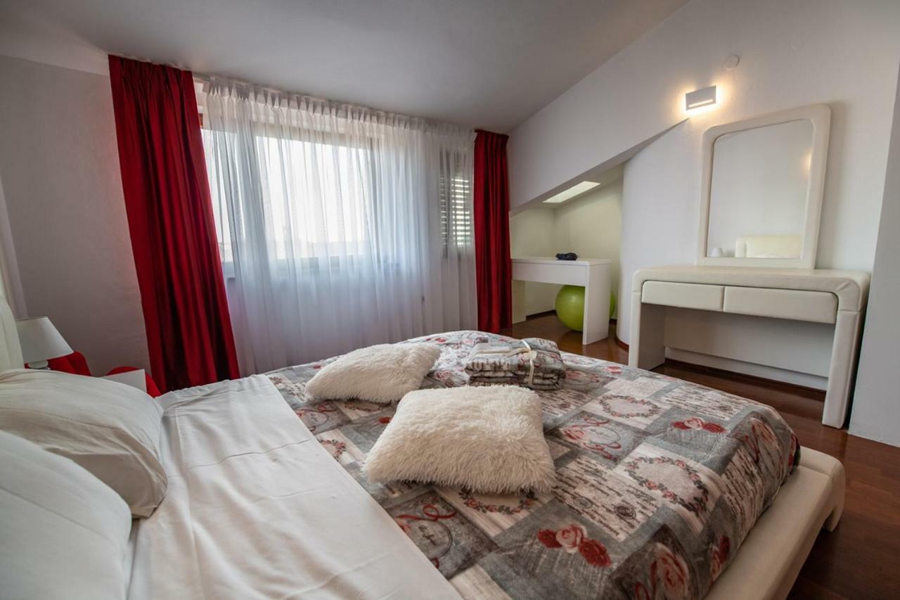 Cave Romane Apartment With Private Pool And Sea View Vinkuran Zewnętrze zdjęcie